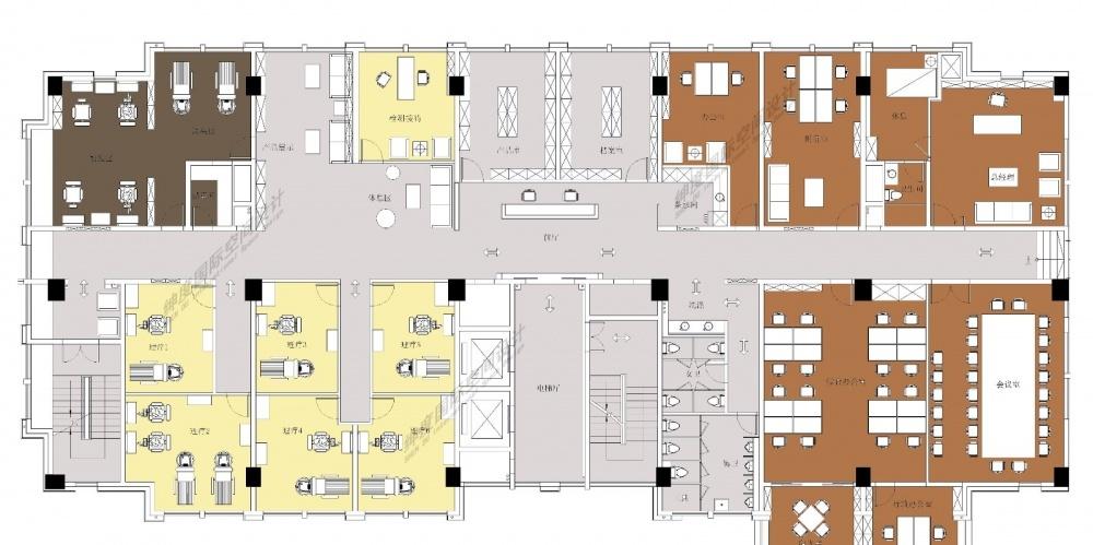 凯撒男孩大中华区总部室内设计-16