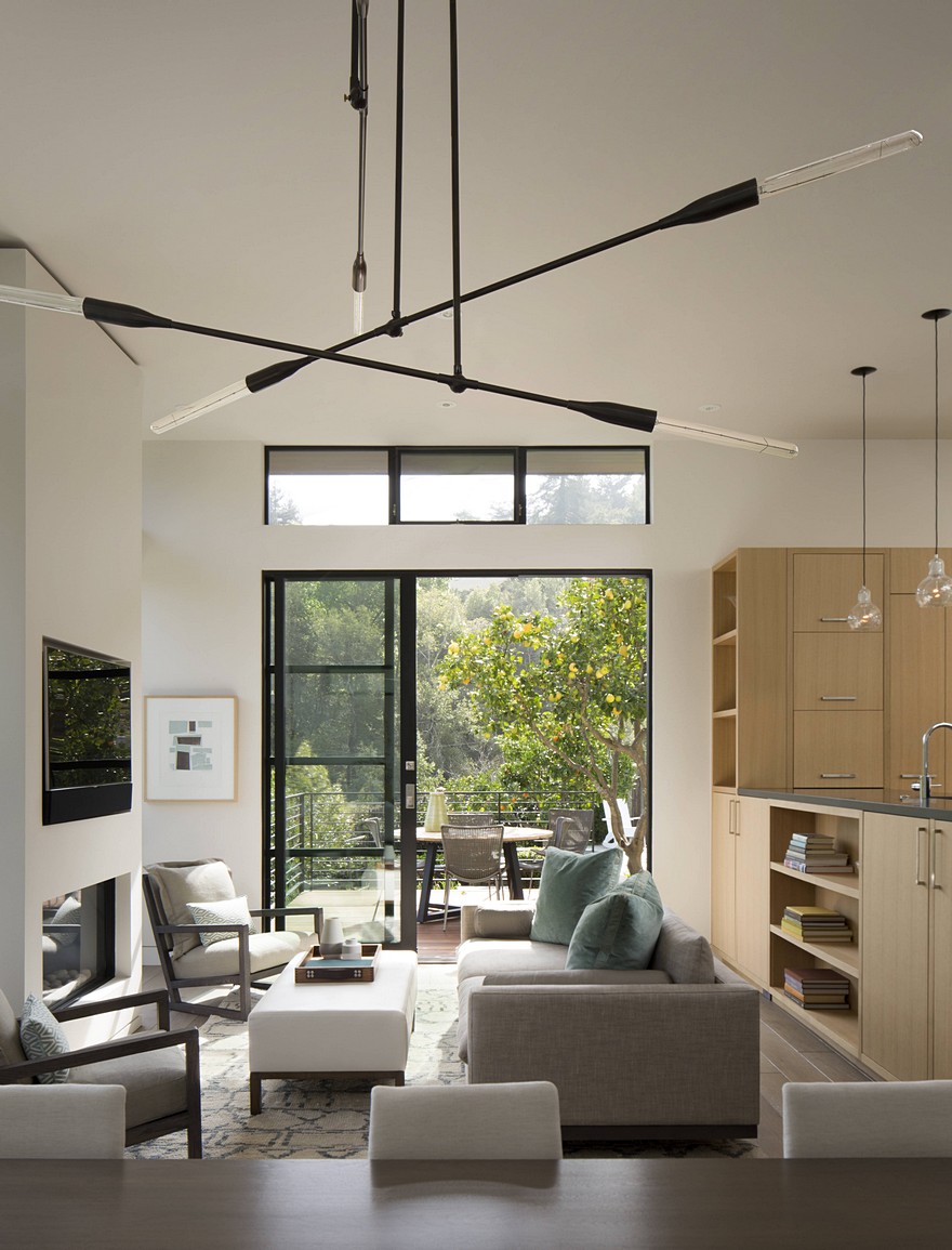 加州林间“杆式住宅”的现代改造-13