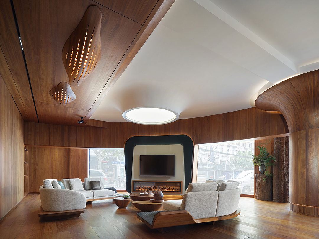 壹信柚木展厅丨中国上海丨上海龙祉空间设计有限公司-22