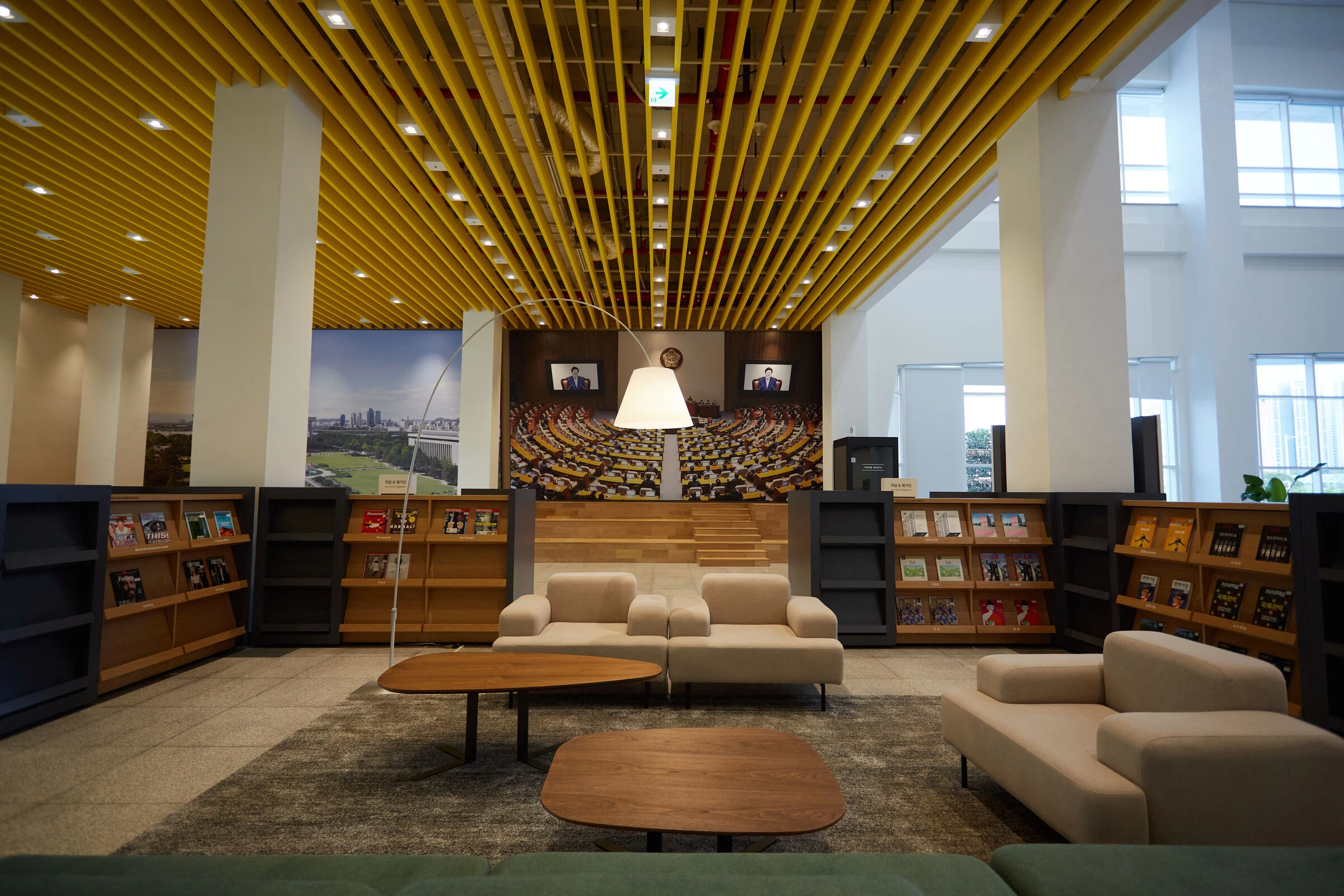 釜山国民议会图书馆丨韩国-9