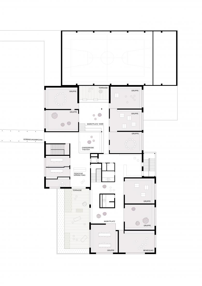 Bogenfeld Architektur丨Hort und Nachmittagsbetreuung Löwenfeldschule丨奥地利-25