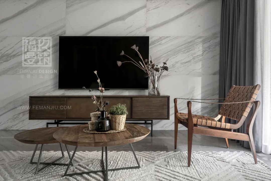 重庆江与城 150 平文艺休闲大宅设计-7