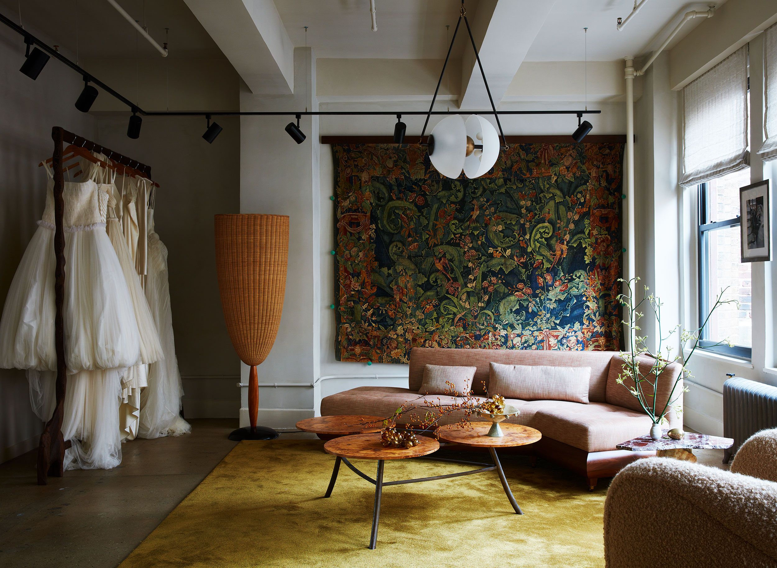 曼哈顿复古绿调公寓 | 设计师的细腻美学-6