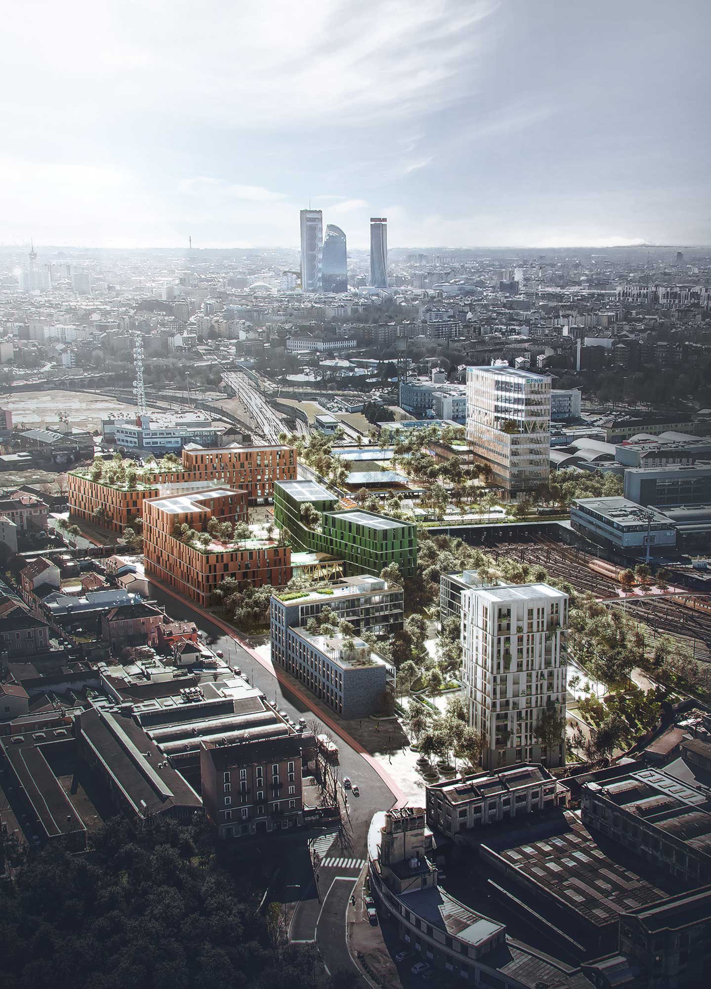 博维萨节点 莫勒科拉丨意大利米兰丨Park Associati等多家机构联合-24