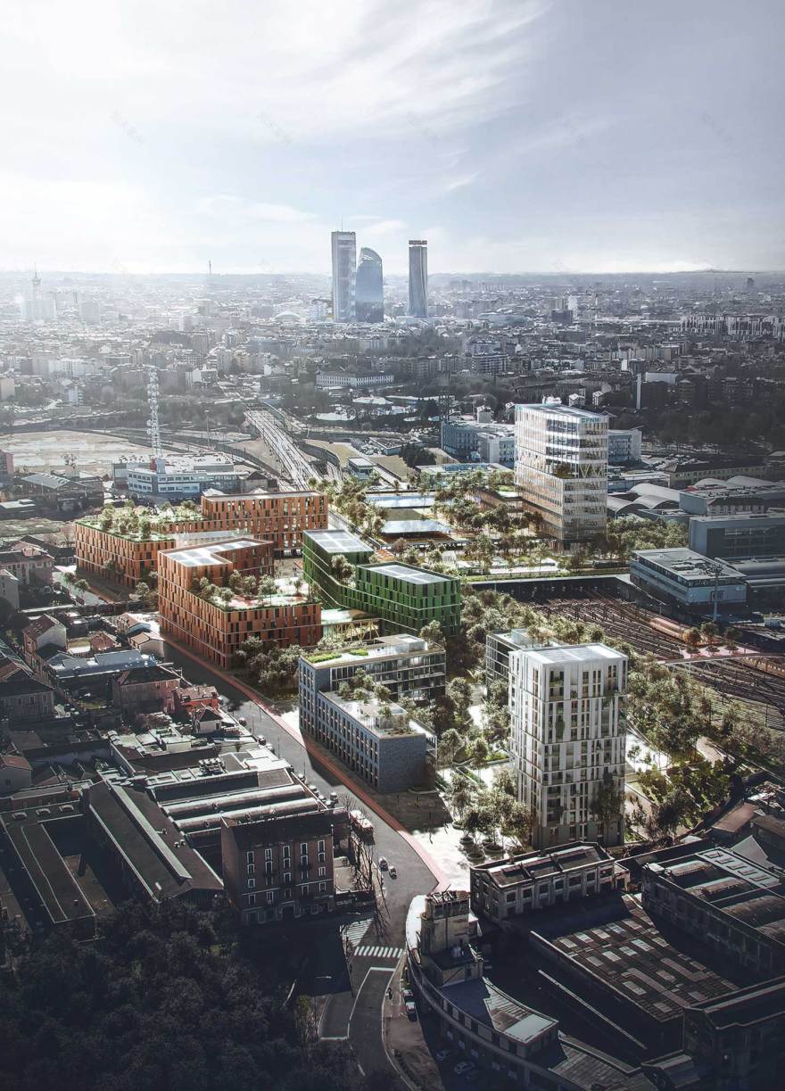 博维萨节点 莫勒科拉丨意大利米兰丨Park Associati等多家机构联合-24