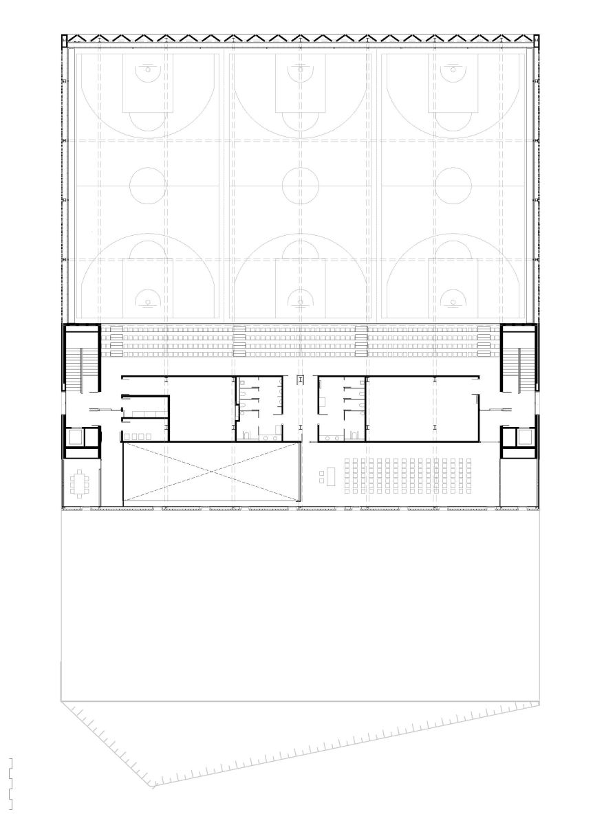 巴塞罗那地下的运动中心-23