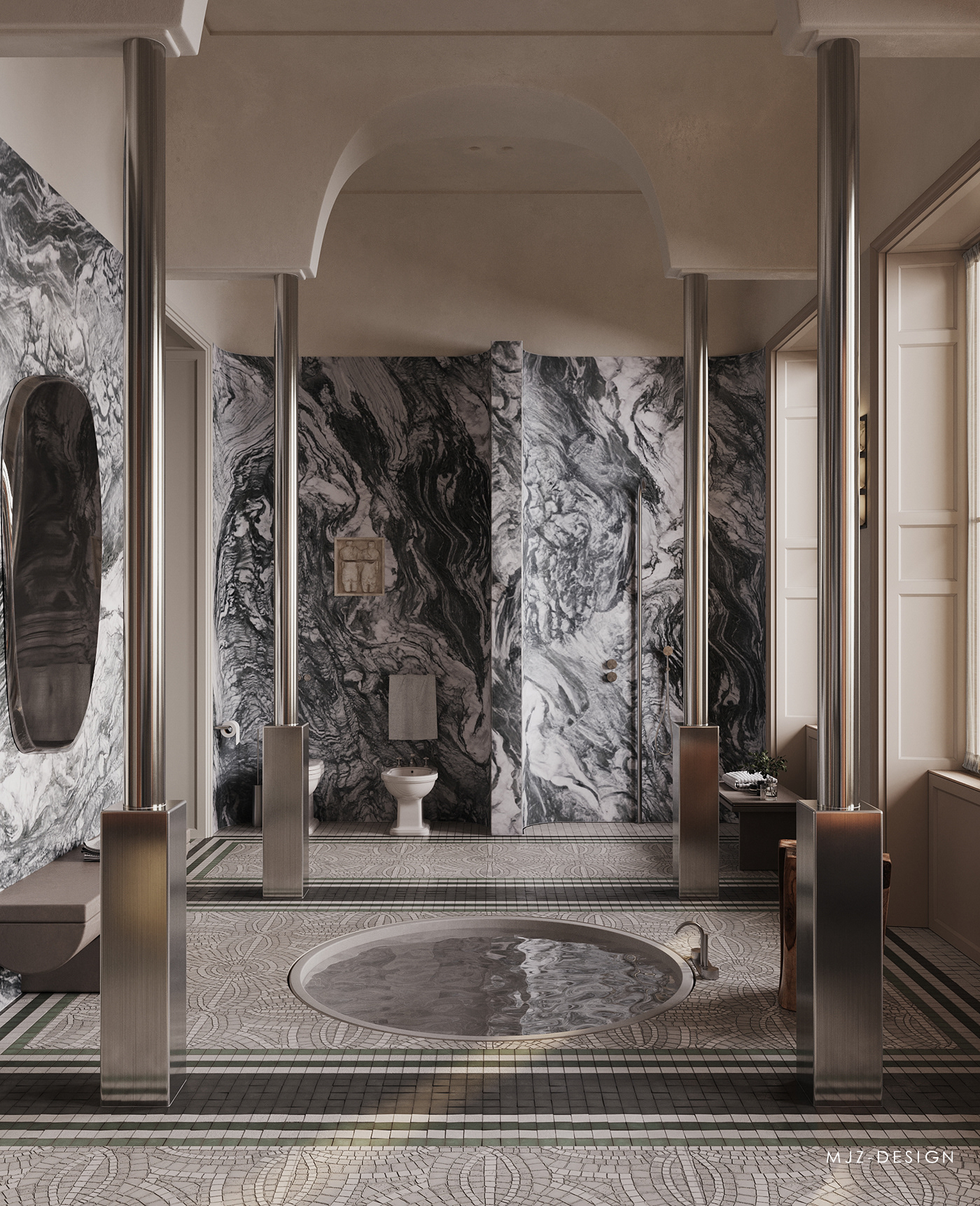 摩纳哥别墅丨TEA TOLORDAVA INTERIOR DESIGN-46