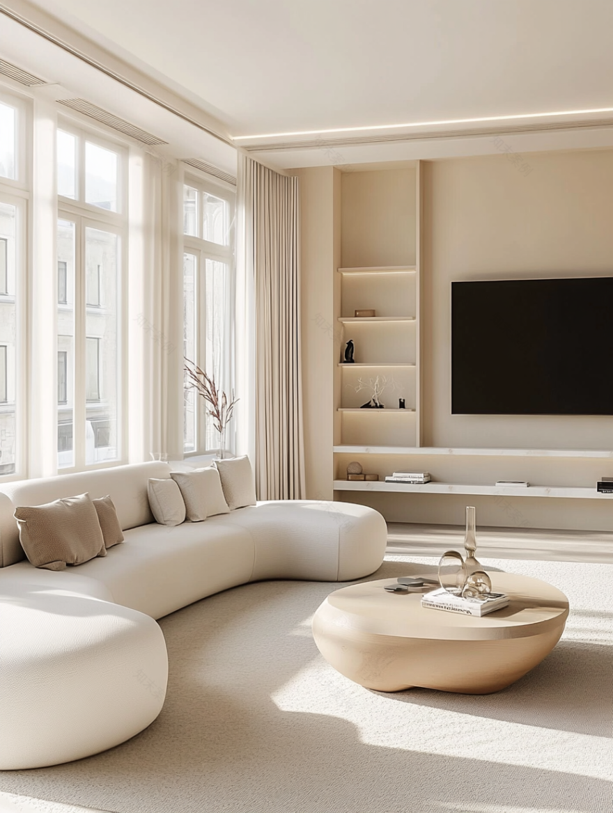 MJ家居场景 · 奶油风的家-8