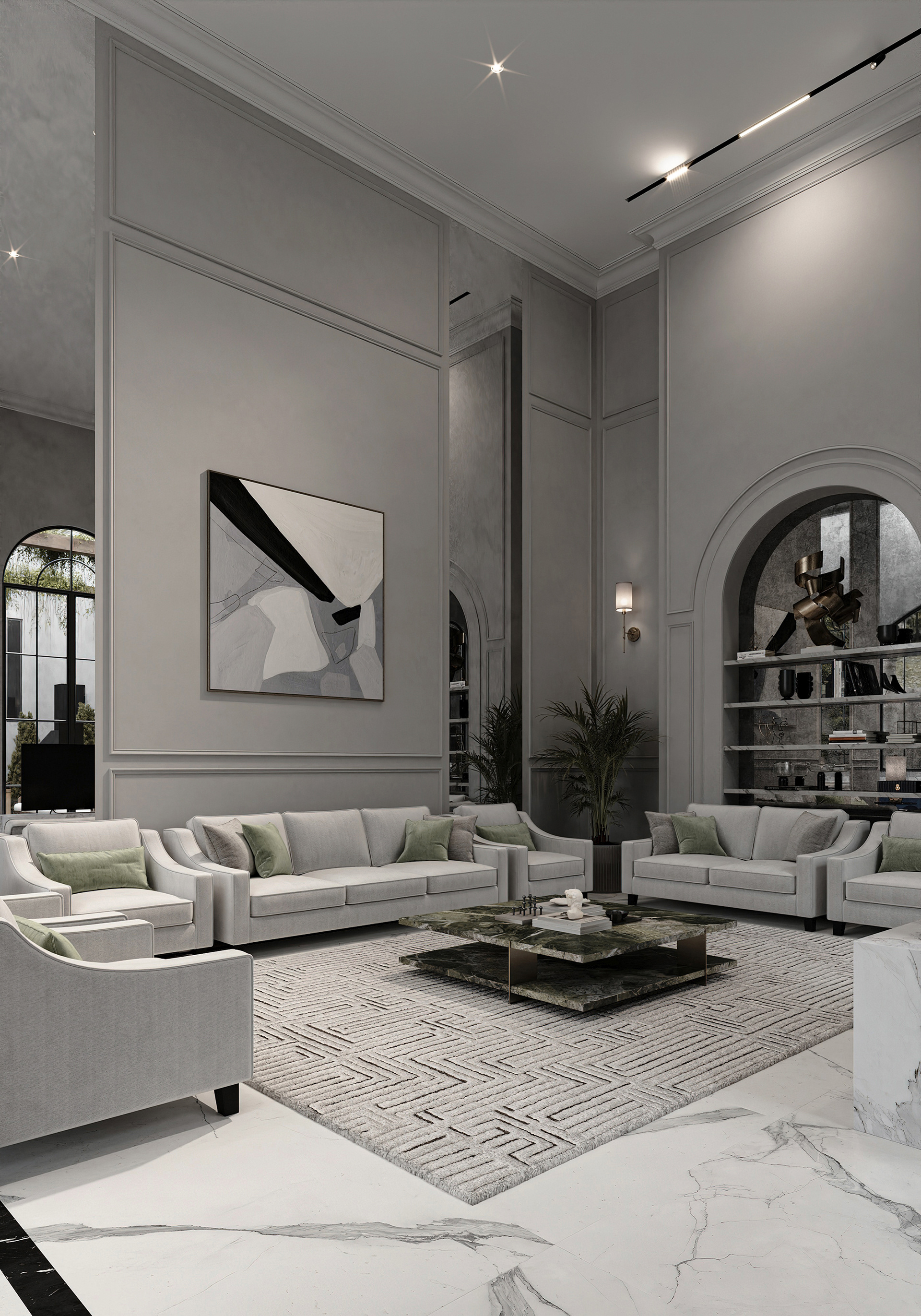 萨赫尔别墅  卡塔尔式优雅丨卡塔尔-3