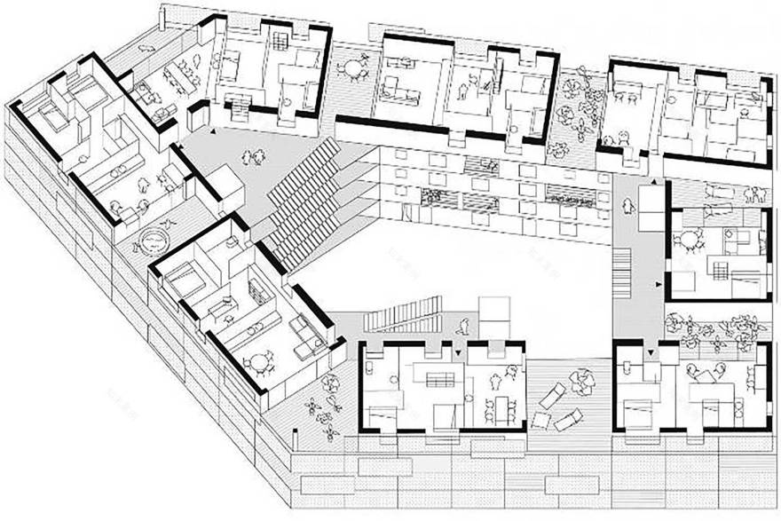 法国社会住房项目丨LAN建筑团队,拉克斯娜·哈尼扎德-30