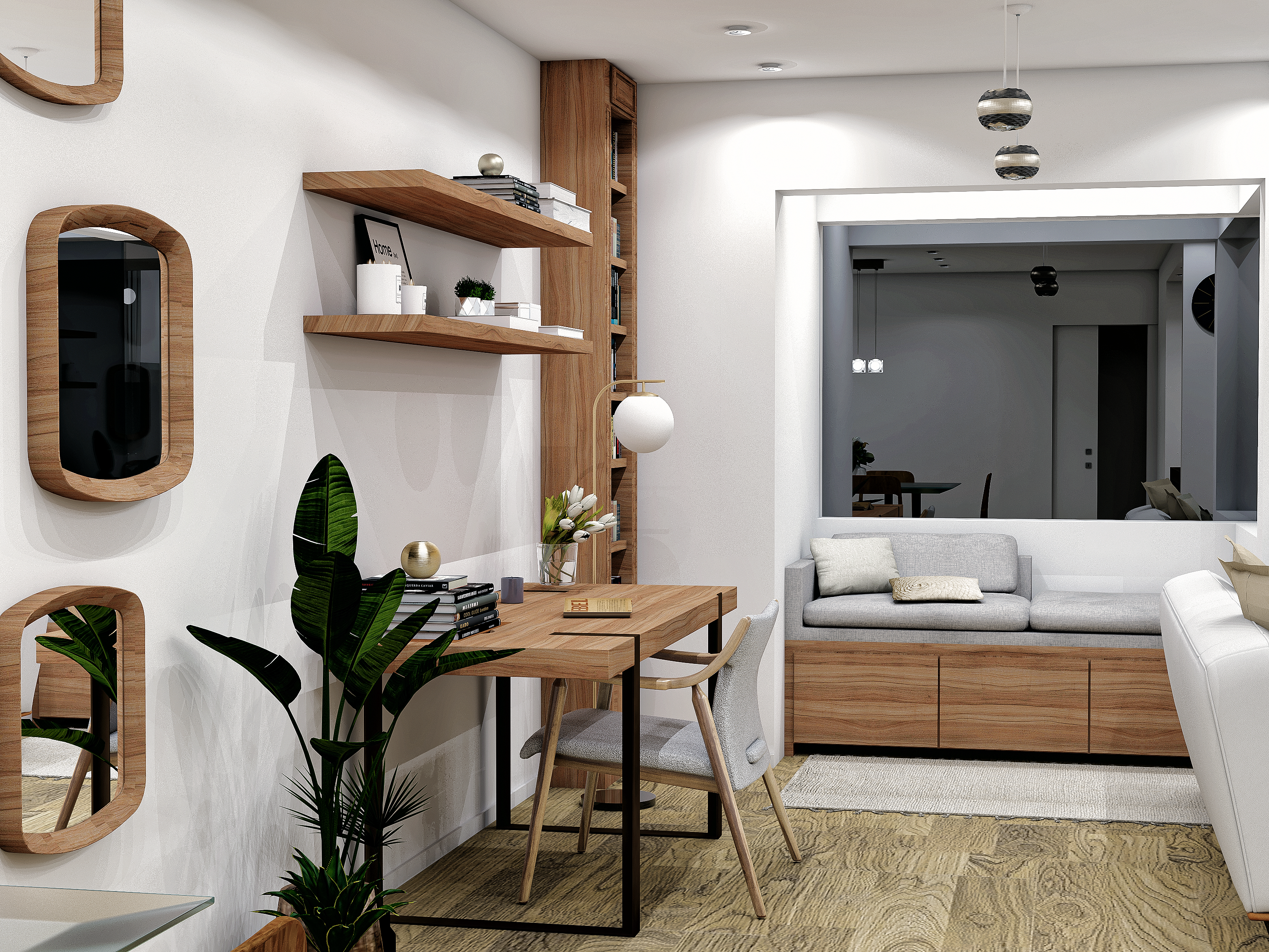 Ramallo建筑可视化,电视架可视化等多个项目丨micaelasanmartin-12