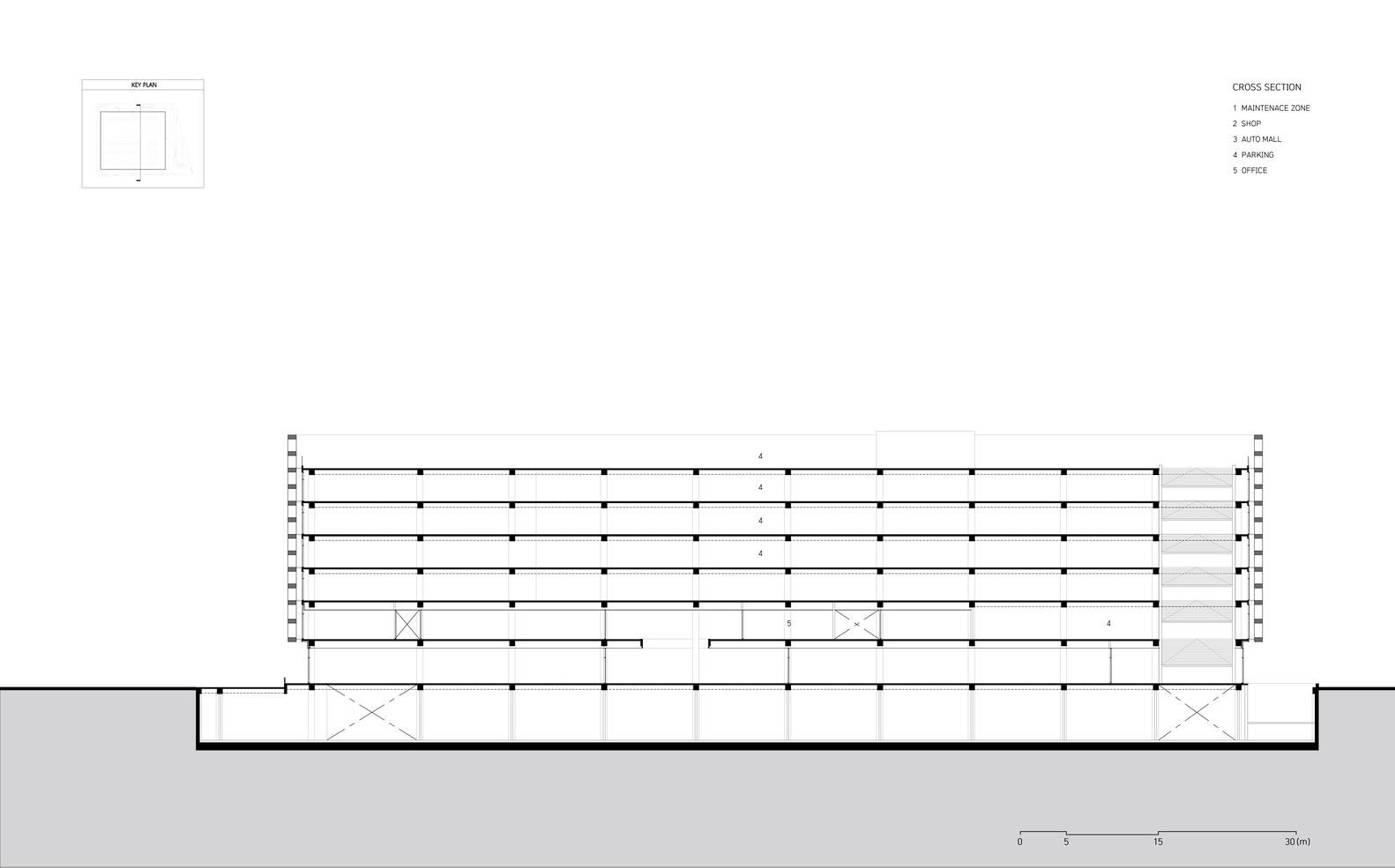 韩国 DAuto Mall 多功能混合建筑丨KARO Architects-42