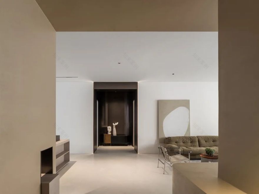 260㎡大平层,颠覆奢华,暖调极简 | 赫设计-56