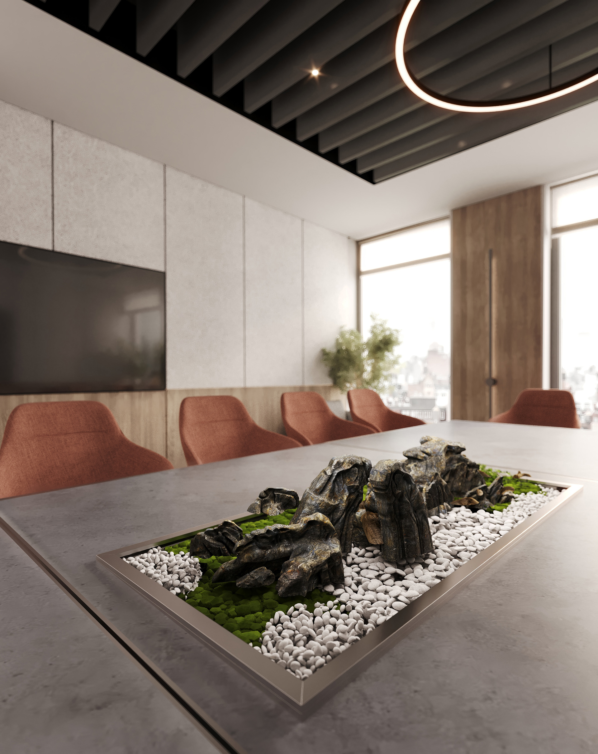 办公空间内饰，爱格（品牌名，推测EGGER一般指爱格品牌，该品牌在建材如板材领域较知名）-19