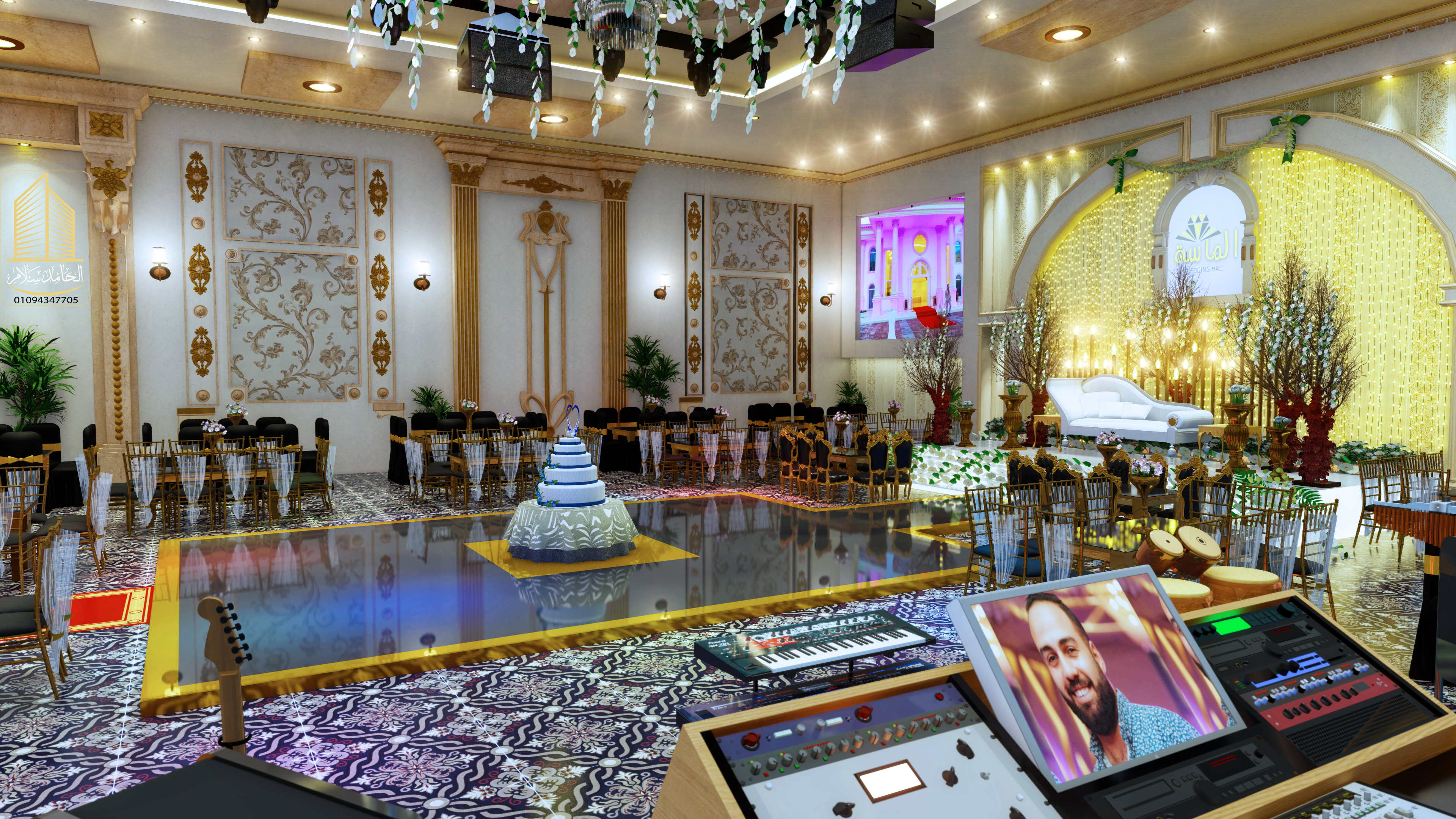قاعة افراح الماسة-1