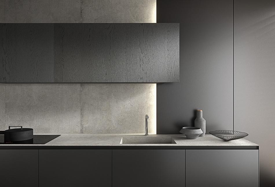 SKILL - минимализм кухни с островом  | Modulnova Cucine-20