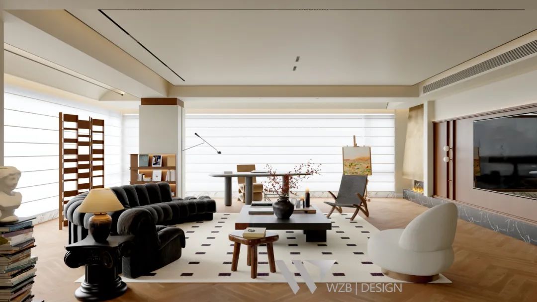 万科揽境 · 中古风设计丨筑鹿空间设计-24