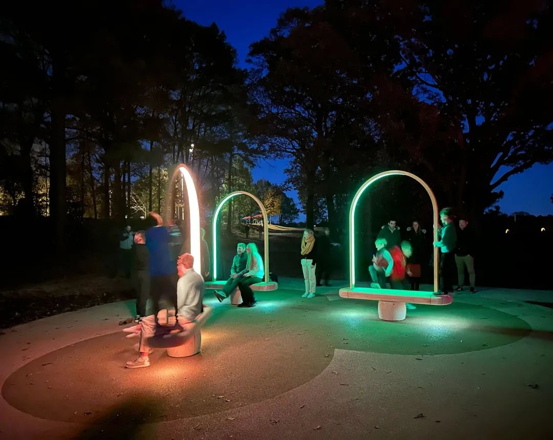 【景观照明】北卡罗来纳州艺术博物馆（NCMA）-公园里的活艺术品-23