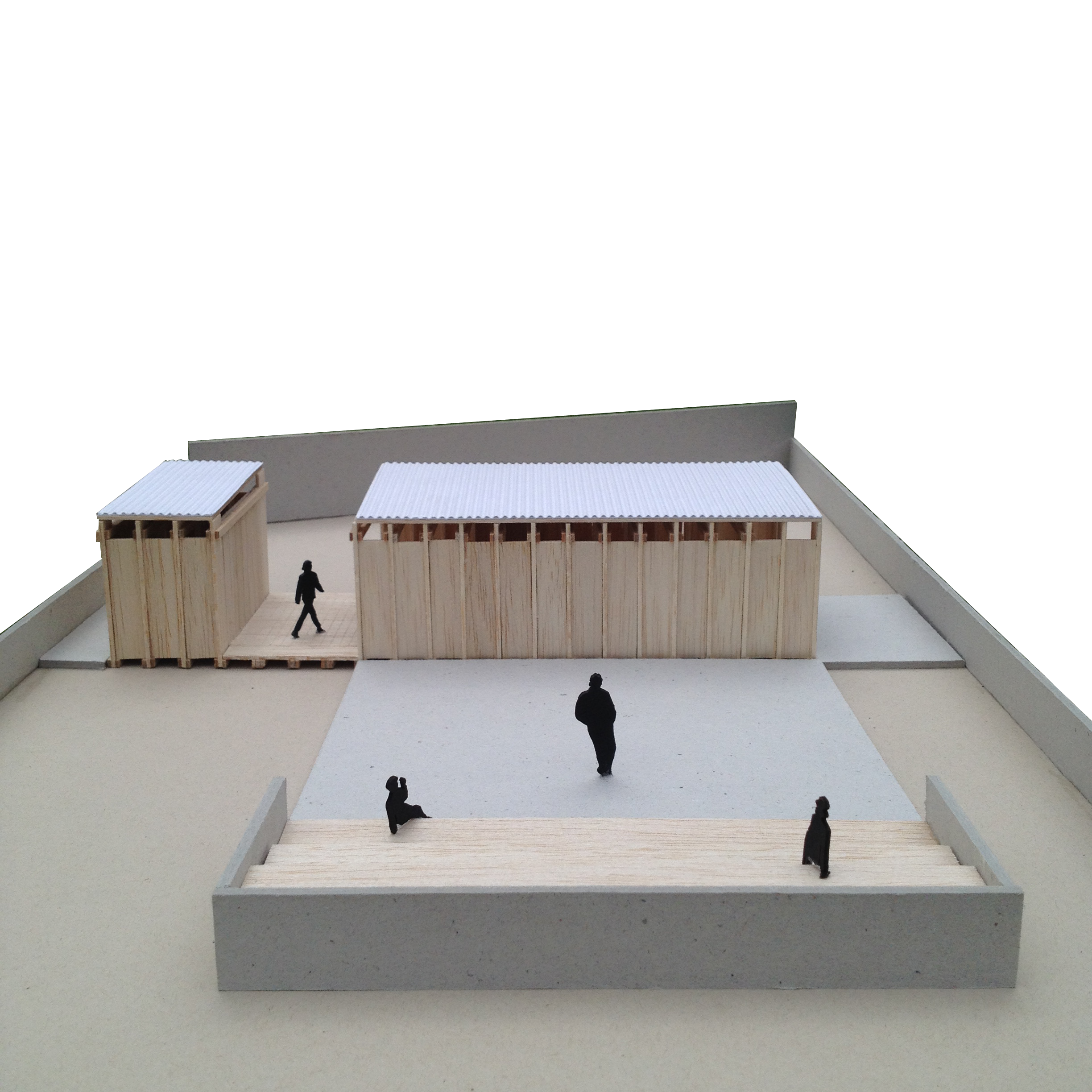 墨西哥社区中心的木框架设计-10