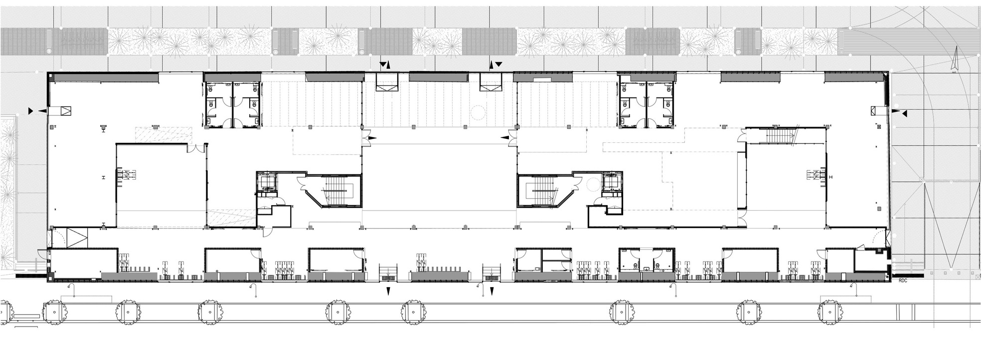 6 号厅东部改造丨法国南特丨Avignon Architecte-16