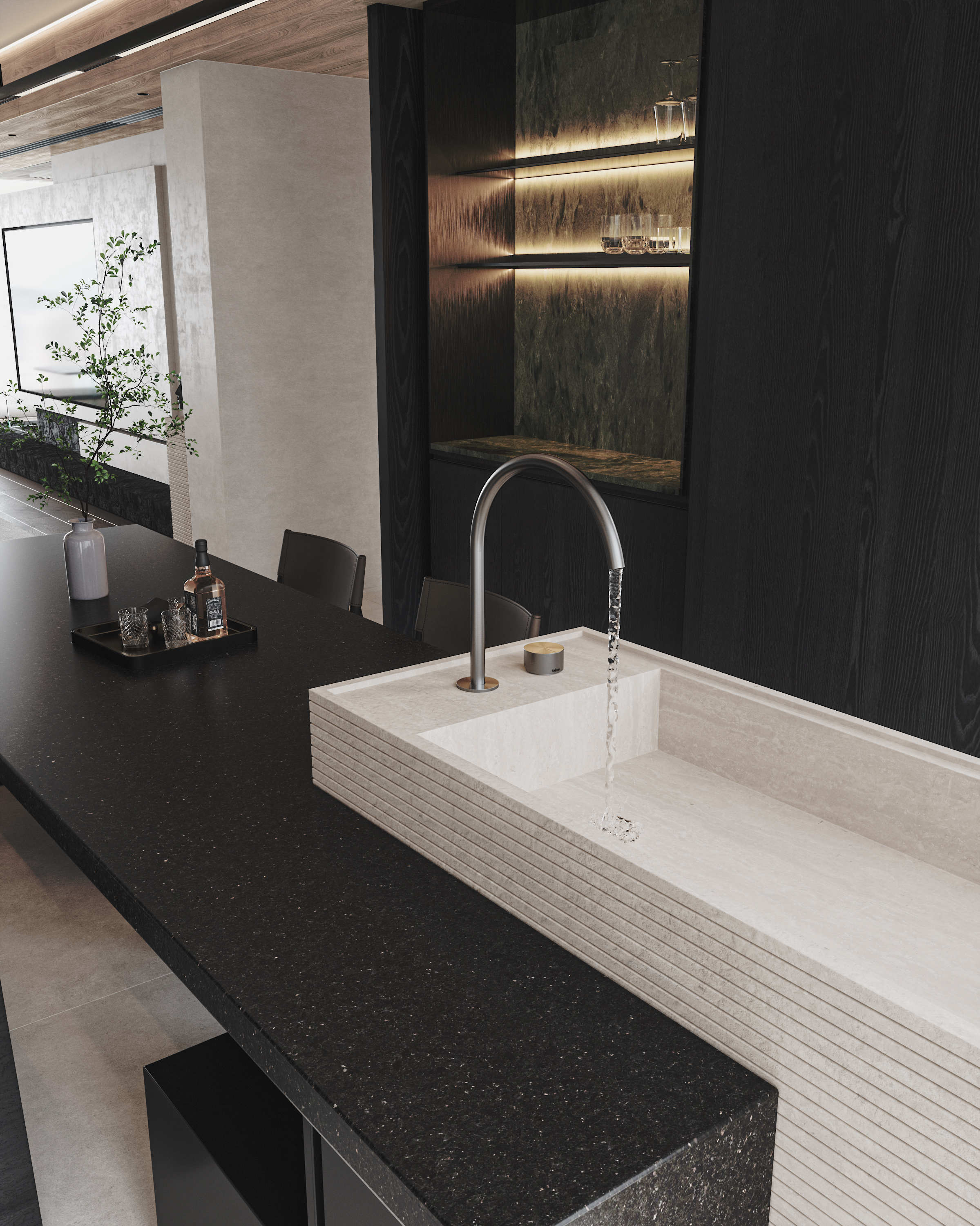 御海天禧现代家装初稿丨新一设计-17