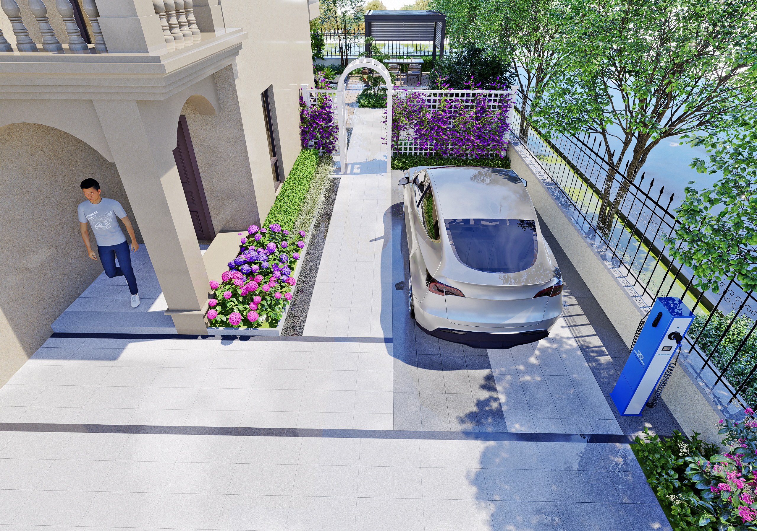 现代自然庭院-7