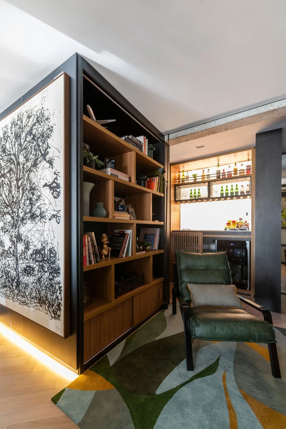 巴西圣保罗 Chácara Santo Antonio 的温馨科技私宅丨NOSSA casa arquitetura-42