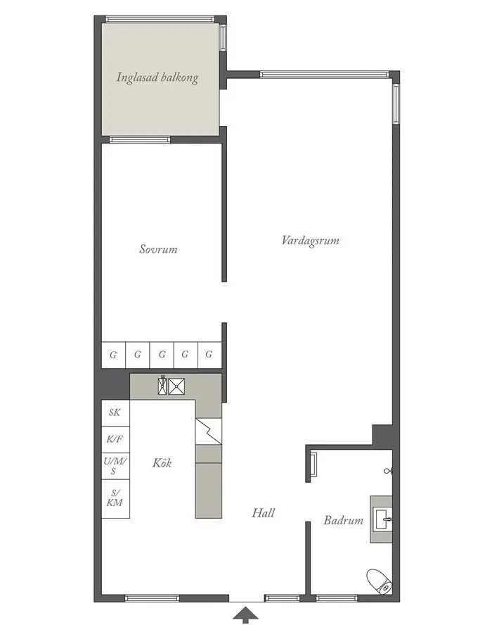蓝调水泥公寓，打造温馨舒适家居空间-28