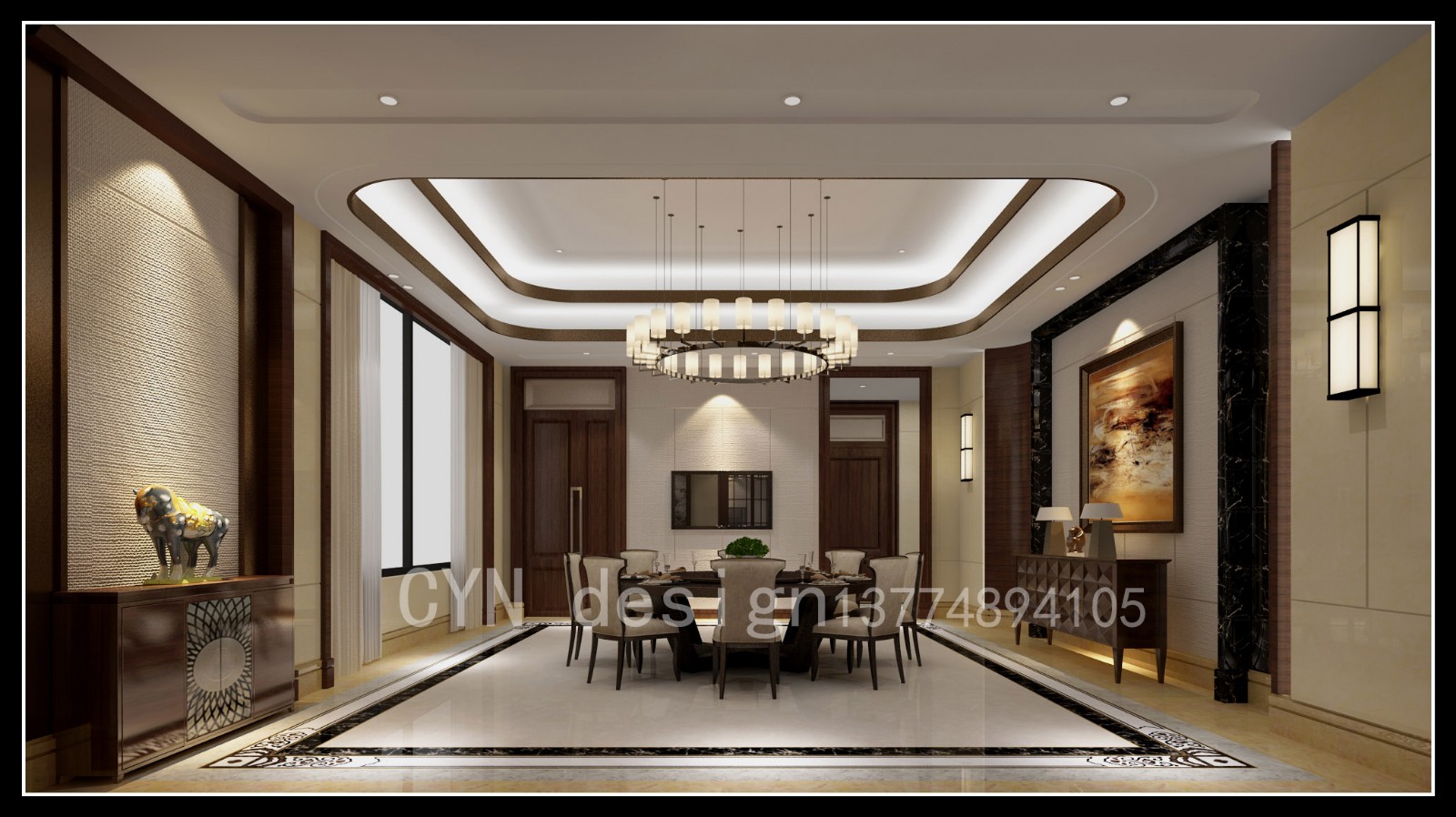 泉州晋江自建现代中式别墅-9