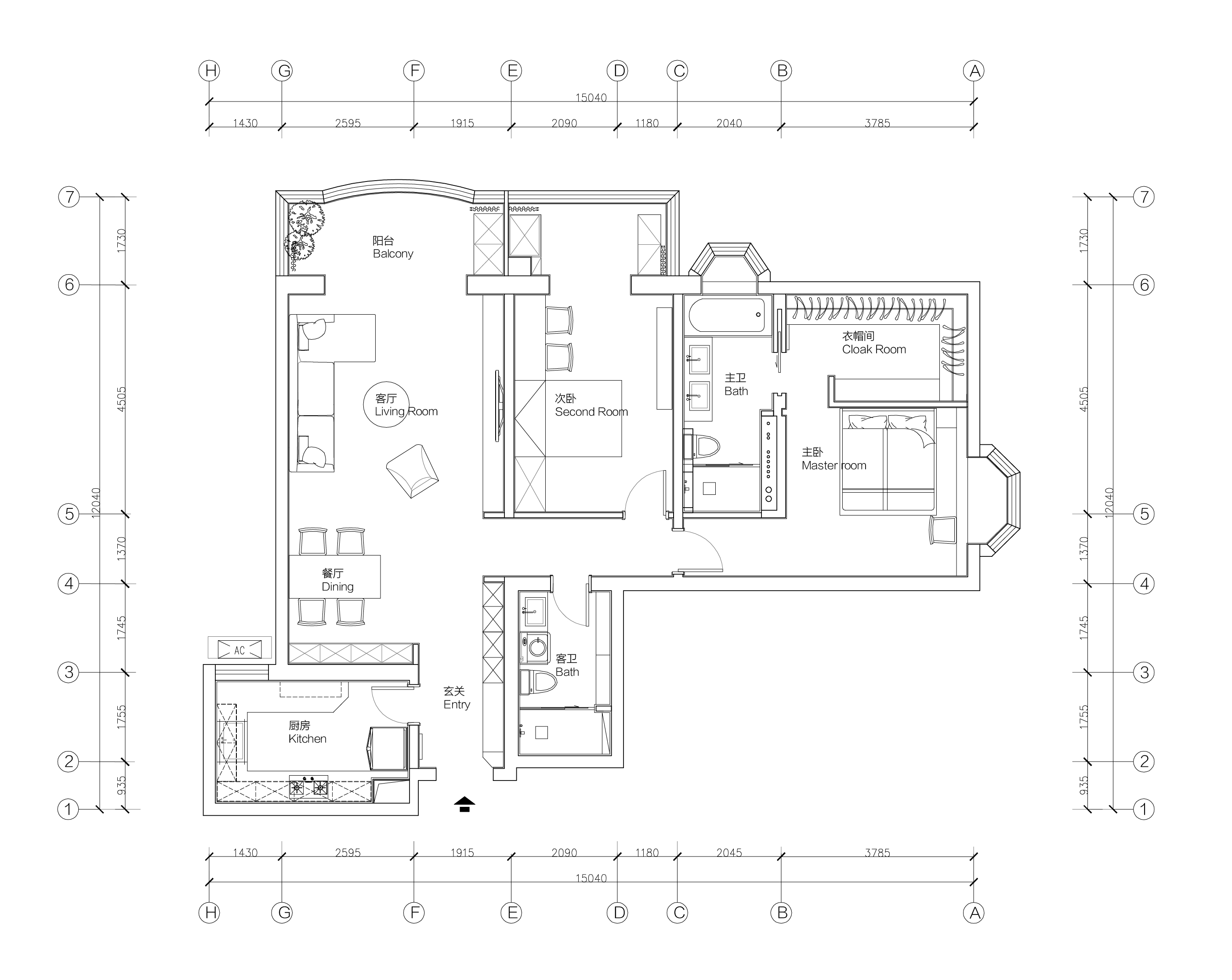 北京东区国际极简浪漫家居设计-6
