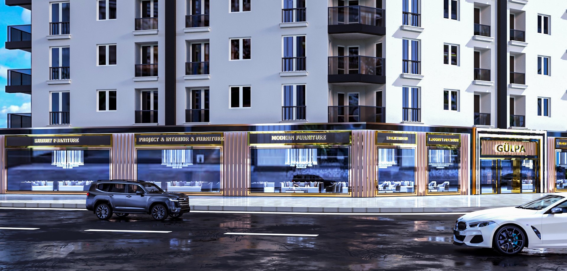 GÜLPA / ADIYAMAN - MAĞAZA CEPHE TASARIMI-2