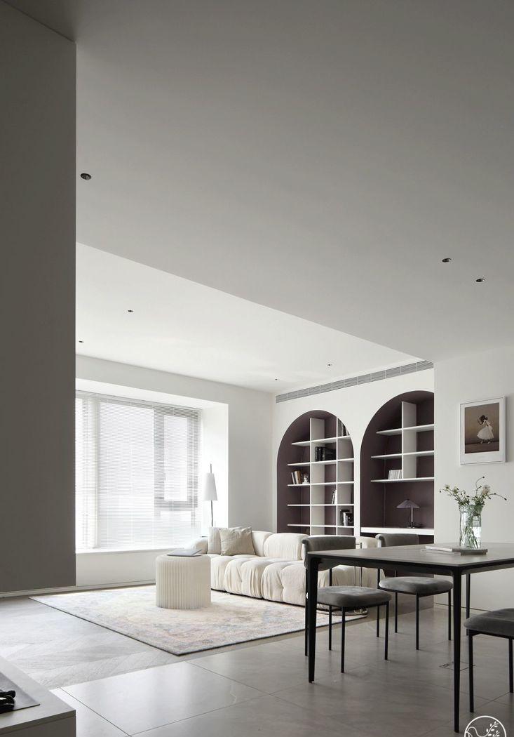 清羽设计丨平层丨来康康单身建筑师小姐姐的家-2