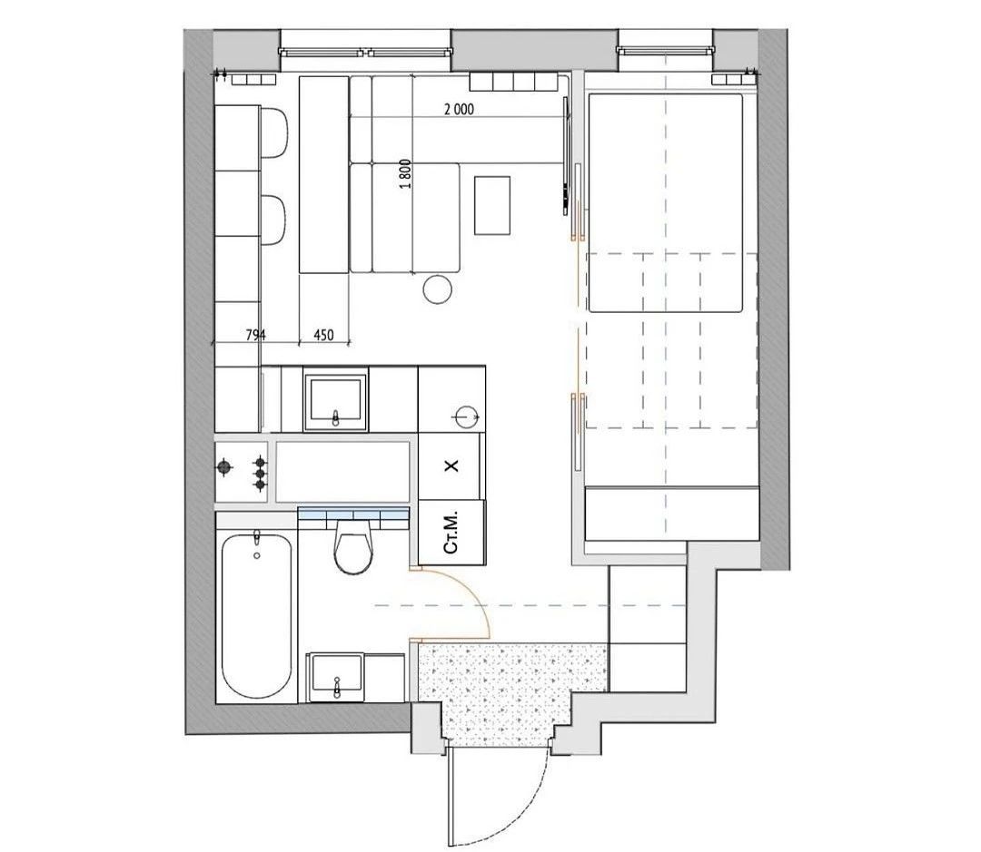 微型公寓室内设计-5