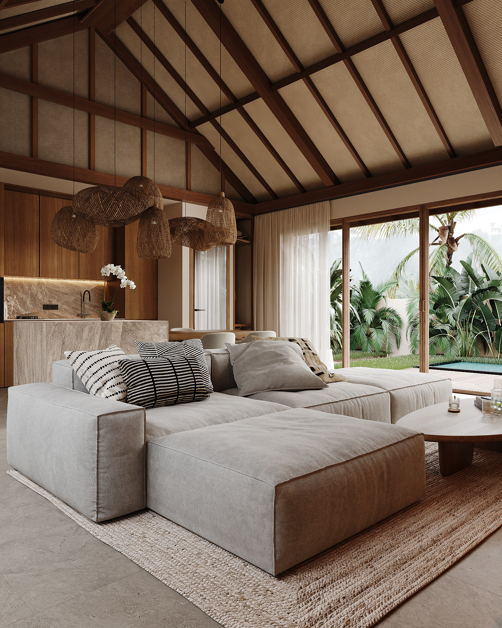 乌布现代别墅丨印度尼西亚巴厘丨Bodes studio-5