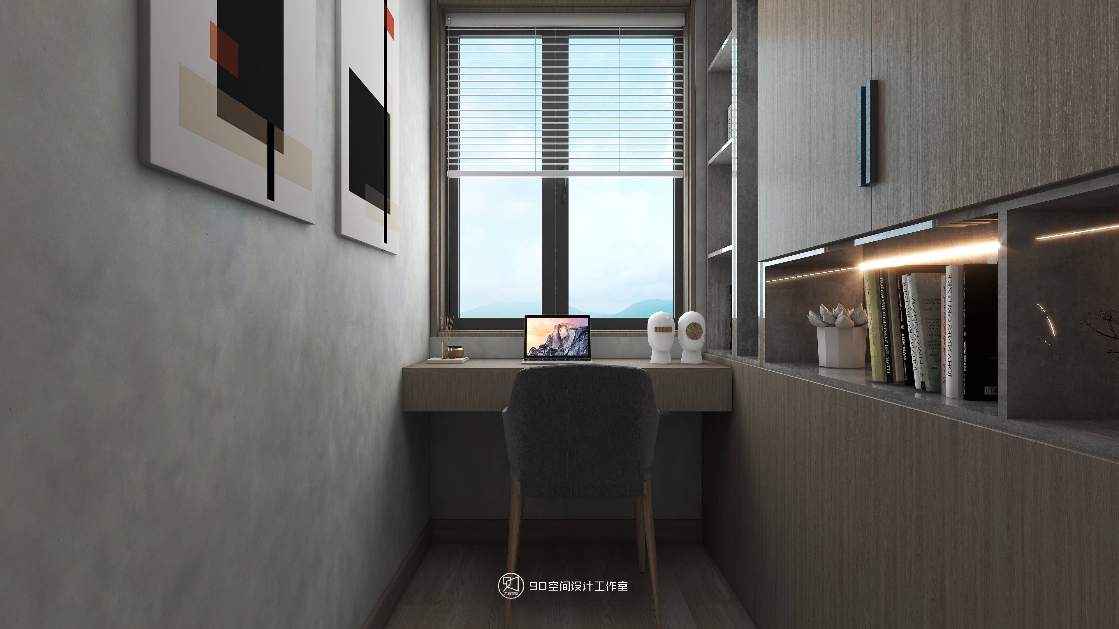 飞云之下 · 侘寂风 117 平 3 房 2 厅 1 卫设计-21