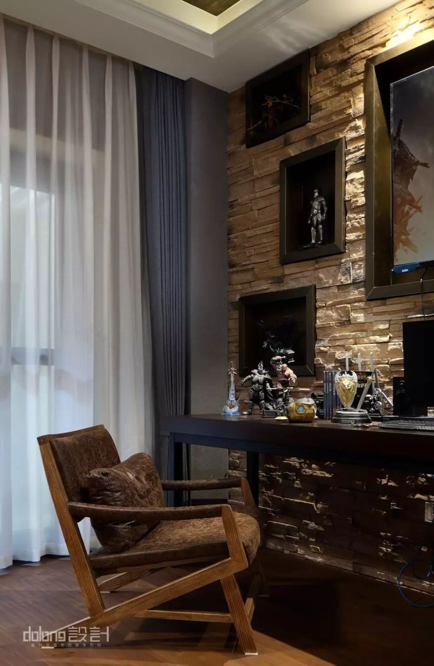 方寸之念 | 万科魅力城现代美式家居设计-50