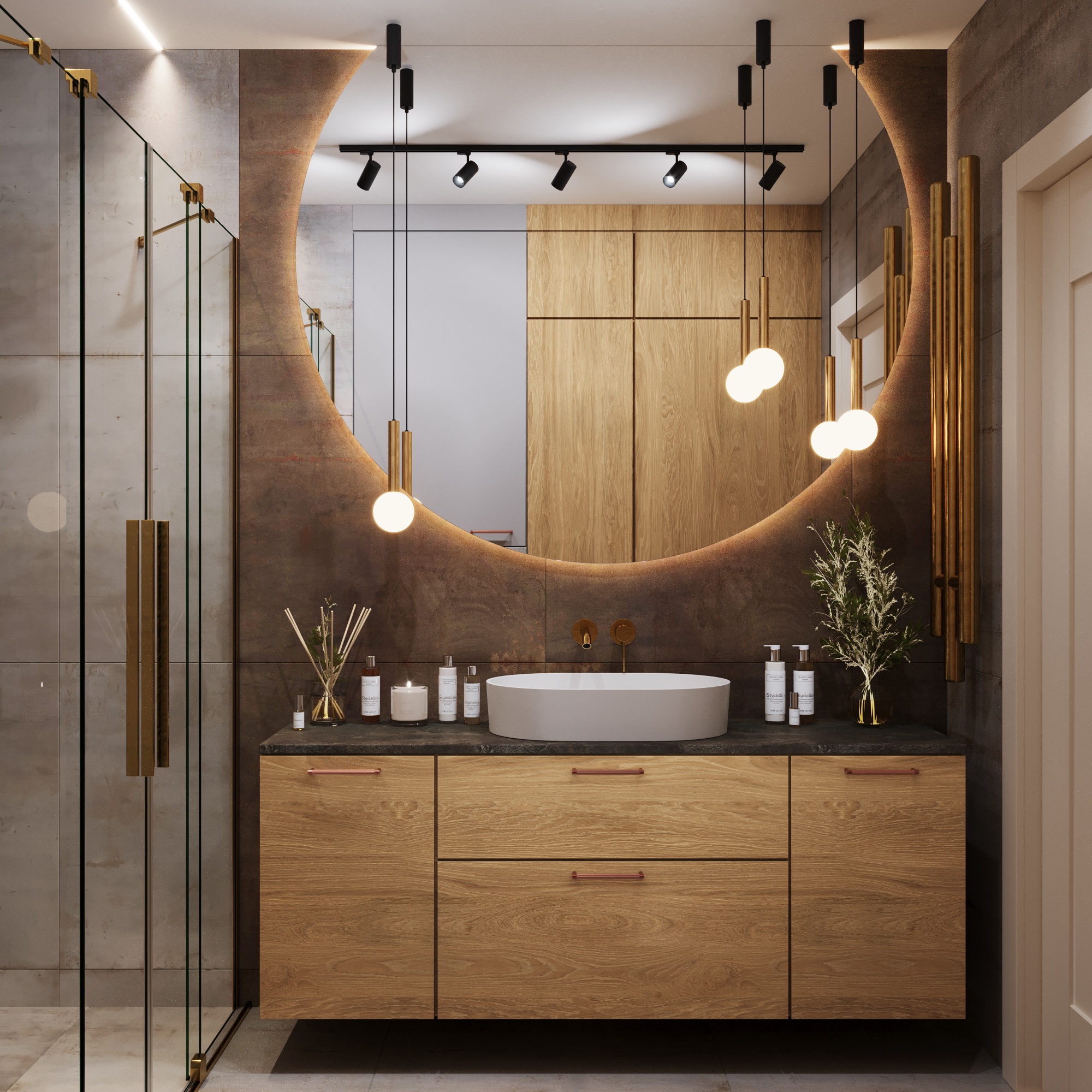 Earthy Elegance两居室公寓可视化项目丨波兰丨@nowakowska_interiors-38