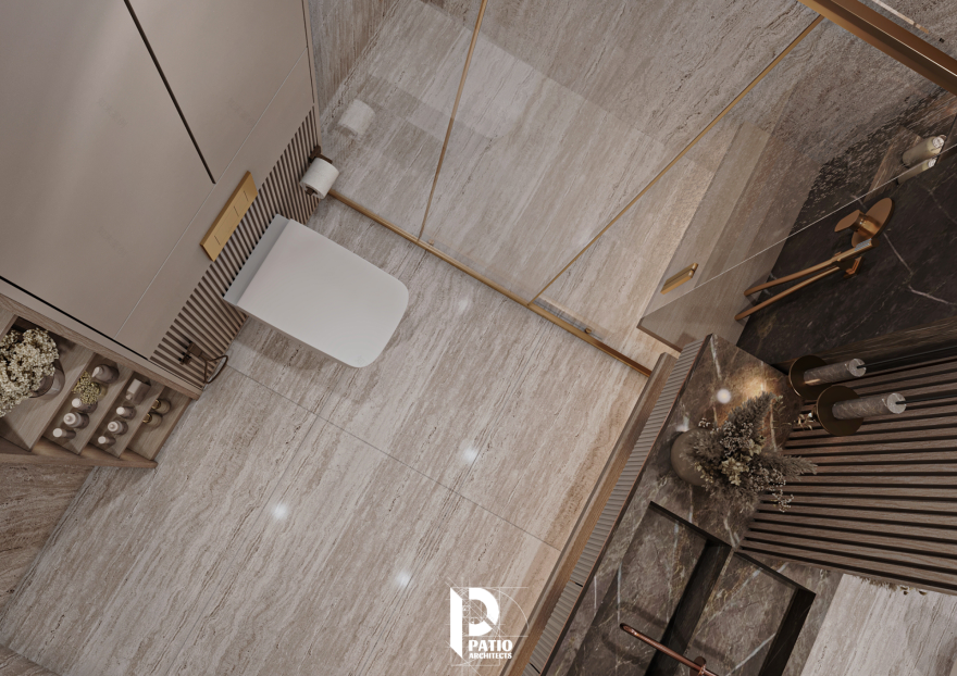 Two Bathrooms Interior Design Concept-13