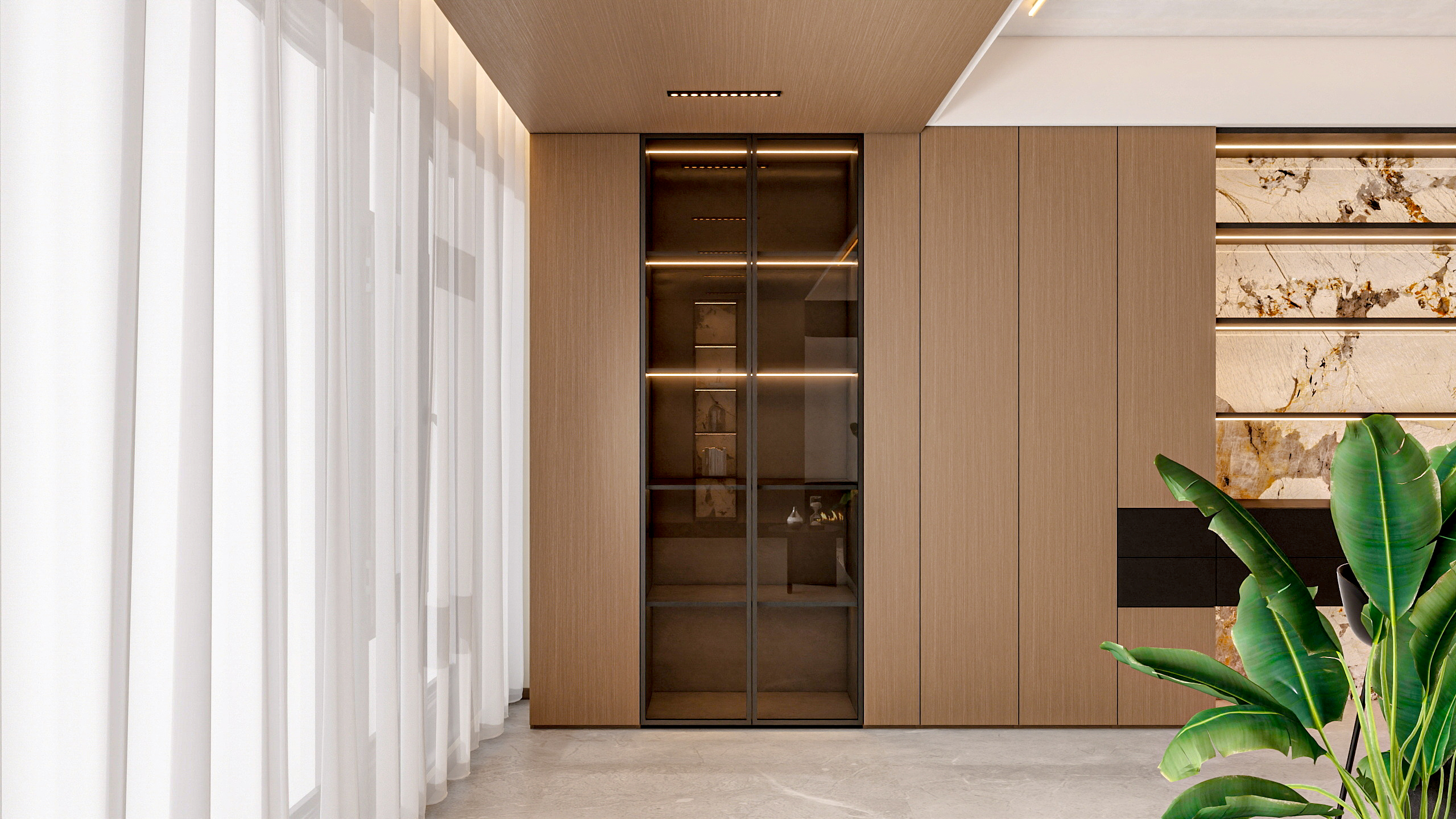 四川成都锦熙华庭鹭湾一号（138平方意式极简三居室）-32