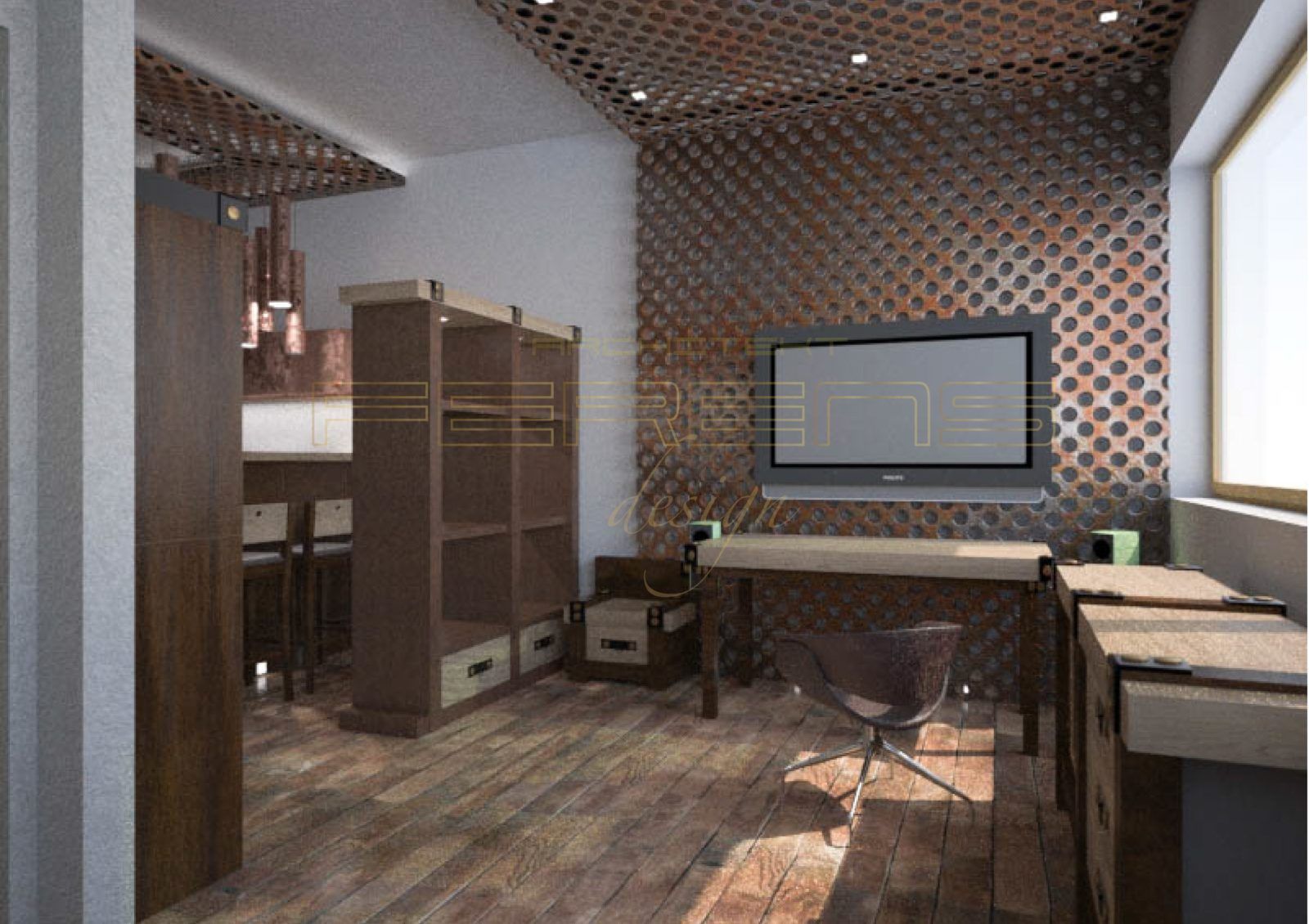 MIESZKANIE BYTNARA  室内布置丨Ferens design-10