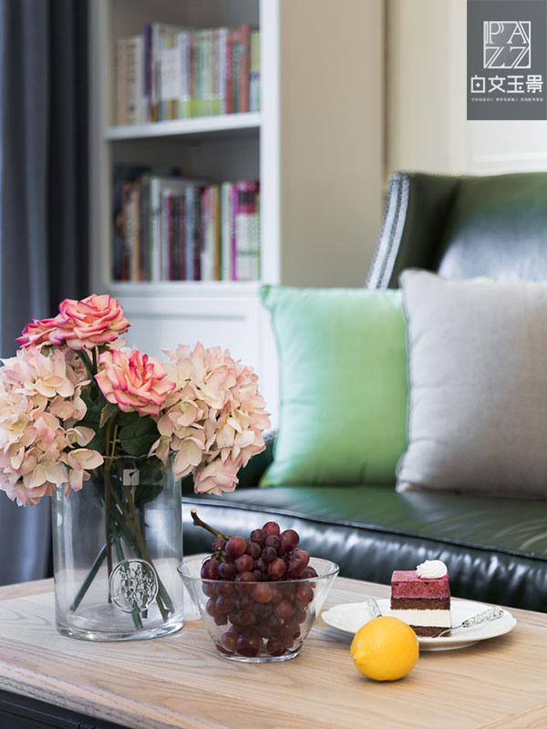 远洋公馆【爱丽丝之境】混搭风，89㎡空间色彩跳跃精灵起舞-40