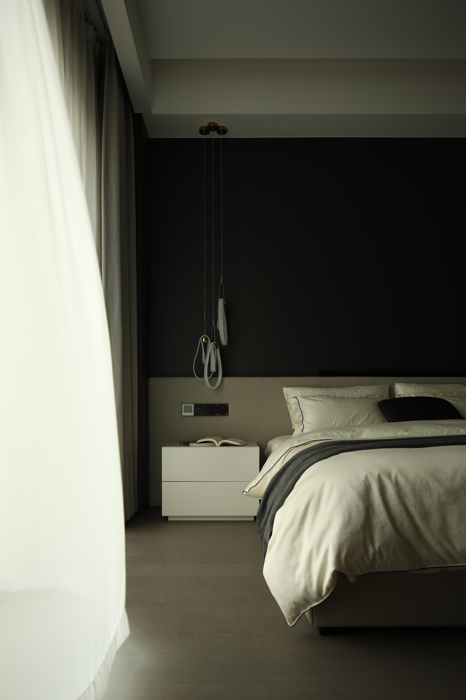 湖景大平层丨中国绍兴丨钱瀚设计团队,常青陈设-64