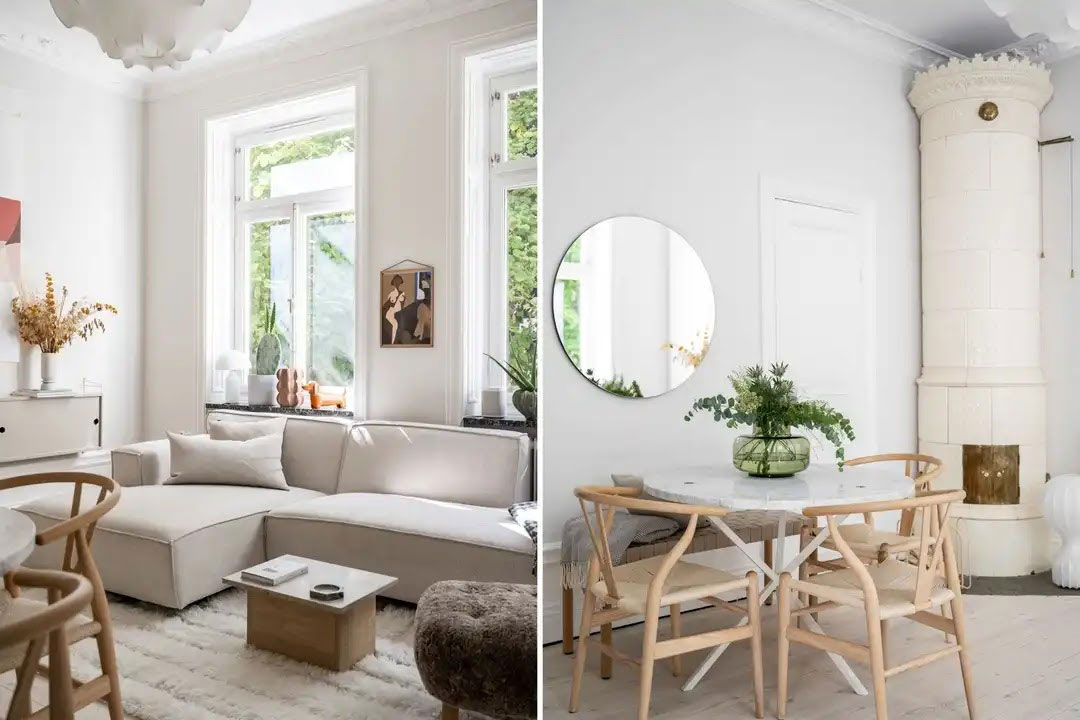 明亮温馨的北欧风格公寓设计-7