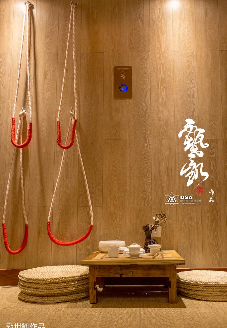 瑜伽馆丨甄世凯设计—【优雅.东方】鞍山市摩力瑜伽-8