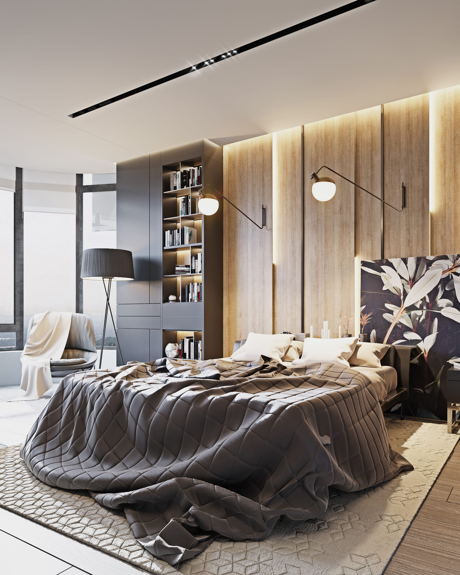 乌克兰基辅 260㎡住宅设计-8