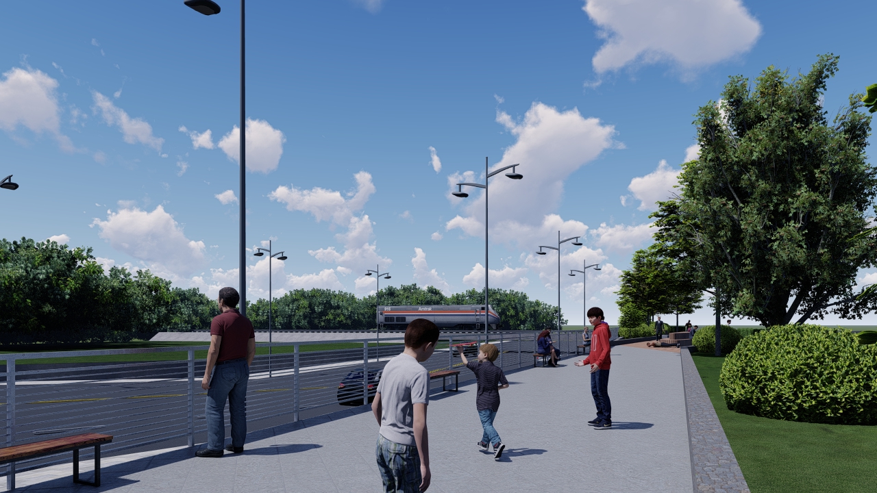 东北某地滨水观景平台-8