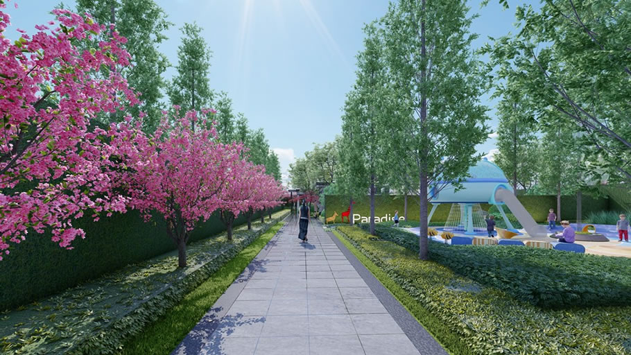 渭水朝阳 · 融传统与现代的生态宜居景观设计丨中国咸阳-72