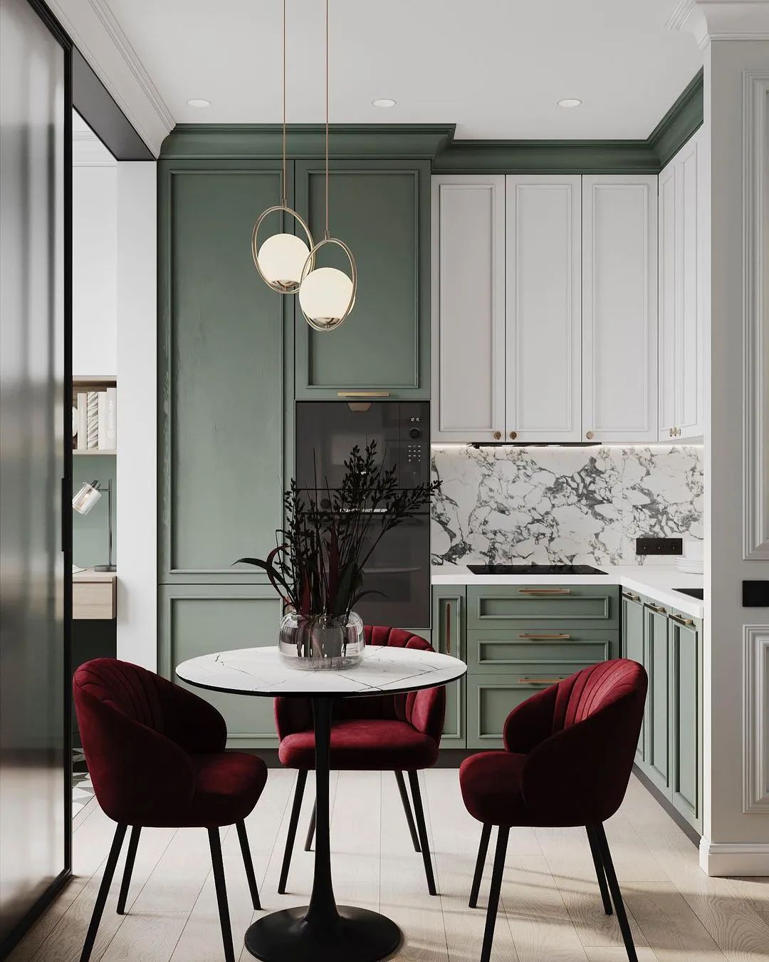 36㎡小宅变身法式浪漫空间丨Zotova Kseniya-24