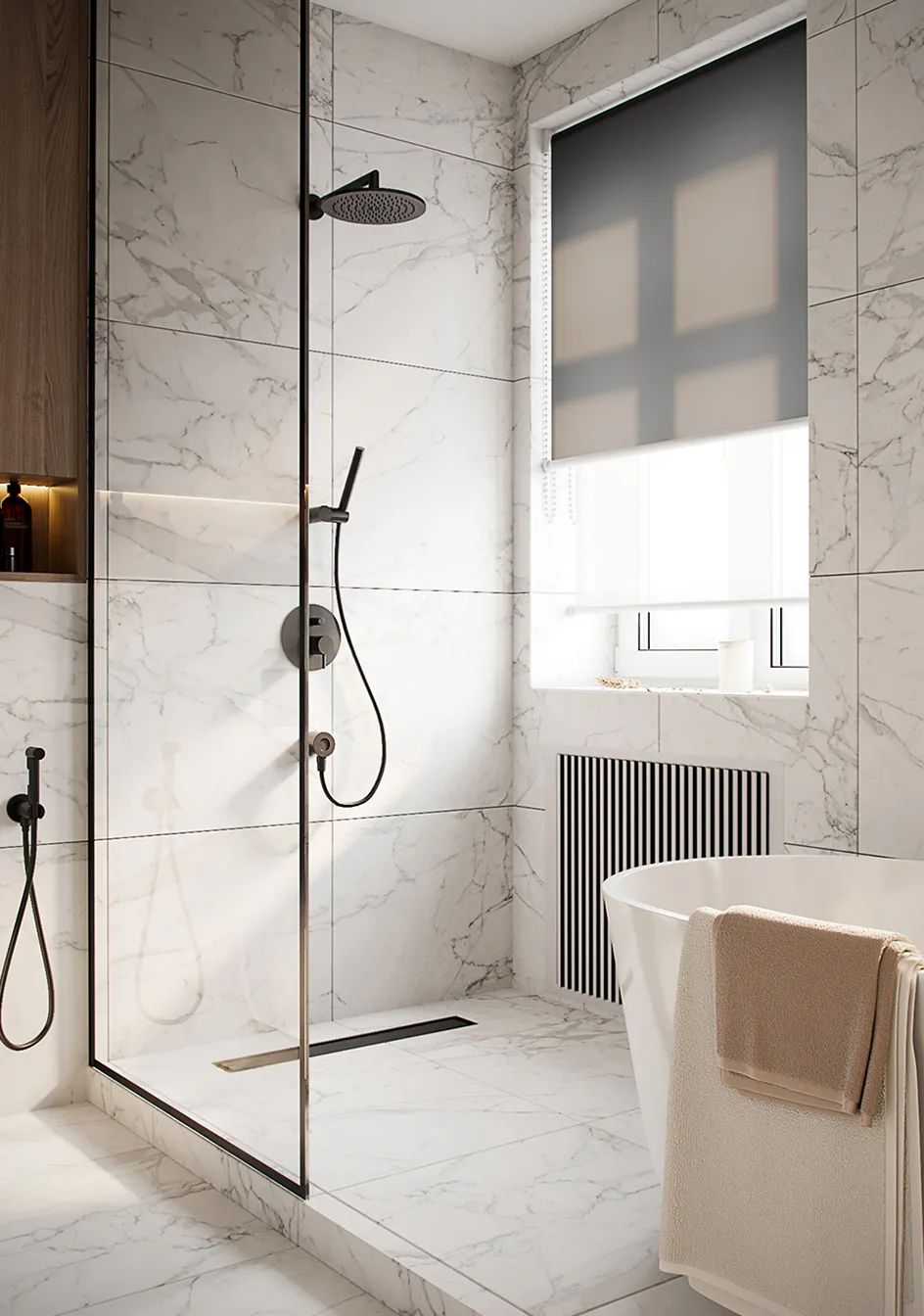 85㎡现代轻奢三居室设计丨Alexander Bocharov-67