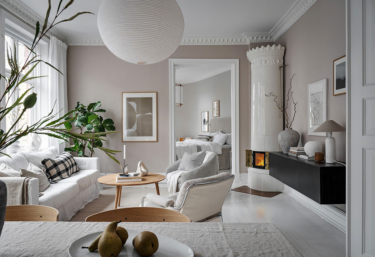 哥德堡舒适公寓的温馨设计-1